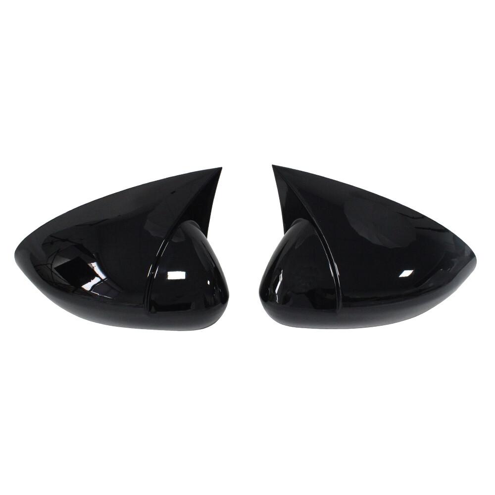 

For Fiat Tipo Egea 2015-2023 Car Sticker Rearview Side Mirror Cover Wing Cap Exterior Door Rear View Case Trim Carbon Fiber Look
