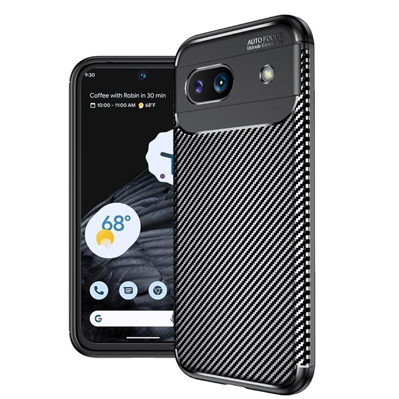 

For Google Pixel 8A Case Google Pixel 6A 7A 8A 6 7 8 Pro Cover Smooth Silicone Shockproof Luxury TPU Protective Phone Back Case Pixel 6 Pro чёрный