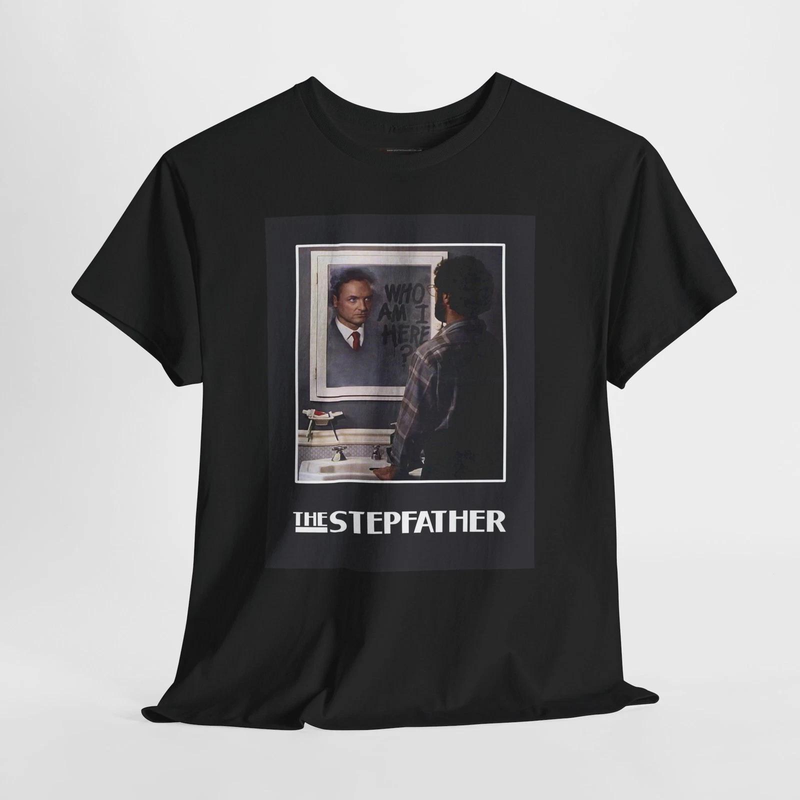 The Stepfather 1987 Retro Movie Poster Horror Unisex Graphic T-Shirt S