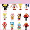 Plush Soft Toy Stuffed Doll Amy Rose Knuckles Eggman Shadow Blaze Silver