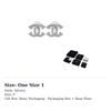 CHANEL 23P SS Earrings Women's ABA322-B10497-NN043