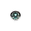 Bien Vetu Blue Moissanite Pendant Bezel-Set 1 Carat