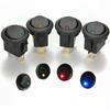 20x Blue Green Yellow Red LED Dot Light 12V Car Auto ON/OFF Toggle Switch Sales