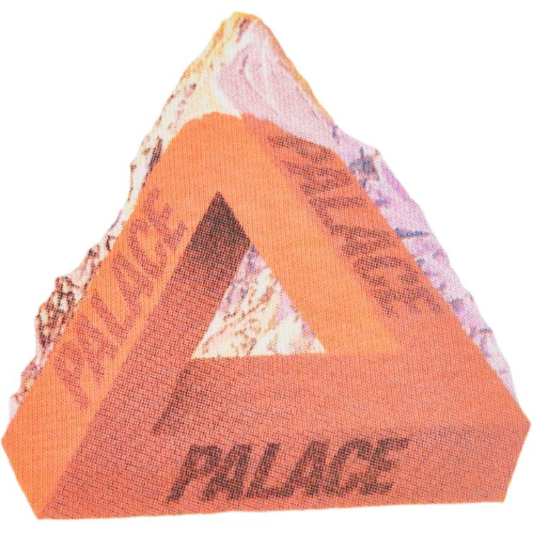 Palace FW21 Chapping Scenic Print Crew Neck Long Sleeve T-Shirt Unisex Tops White P21LS009