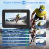 Adjustable Rear-view Camera For Road Bikes Easy Install Waterproof Bike Rear-view Camera Practical