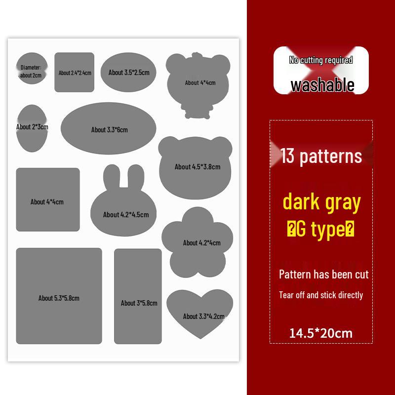 16-Color Self-Adhesive Seamless Repair Patch for Clothes and Jackets