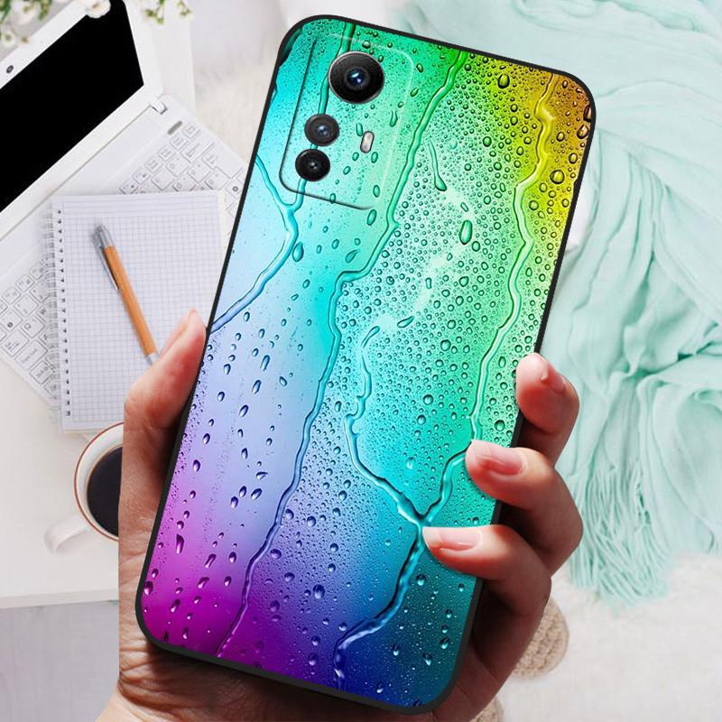 For Xiaomi 12T 5G Case Mi 12T TPU Silicone Shockproof Cat Phone Cover For Xiaomi 12T Pro 12 T 12T Funda Animal Printing Soft