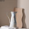Kreative Handheld Keramikvase Bemalte Blumentöpfe Tischdekoration Blumenarrangement Florale Vasen Raum Ästhetische Deko