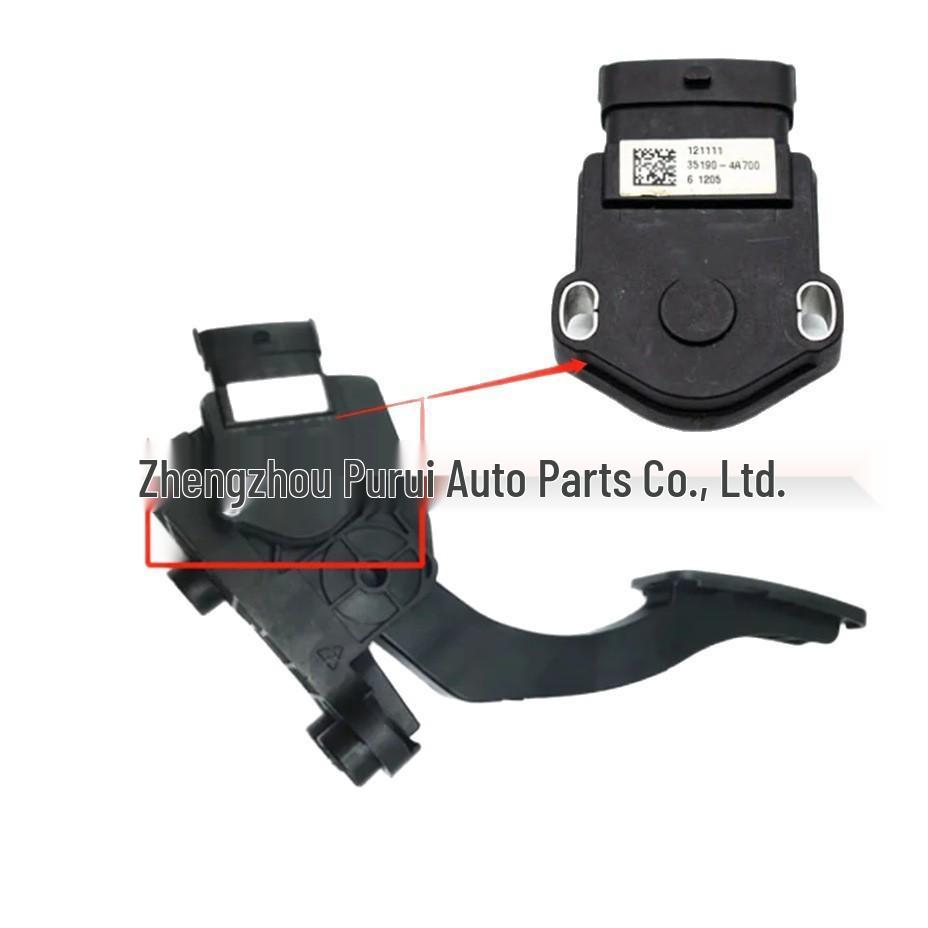 The 35190-4A700 is an accelerator pedal position sensor designed for Hyundai and Kia, compatible with the 35190-4X700 model.