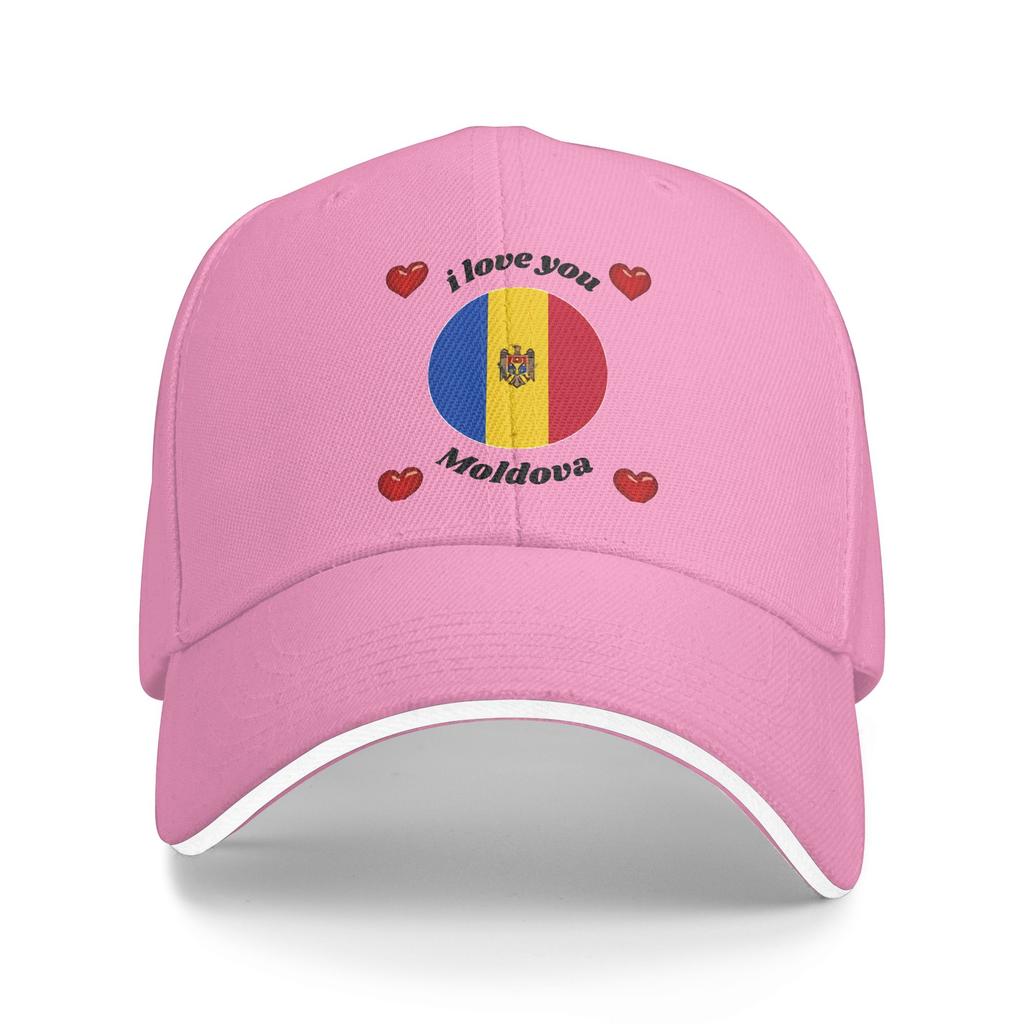 Flag Moldova  Baseball Cap  Casual Hip Hop Hats Summer Unisex-Teens Outdoor Gym Baseball Caps