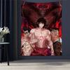 Anime Baki The GGrappler Colorful Tapestry Wall Hanging Hanging Tarot Hippie Wall Rugs Dorm Wall Art Decor