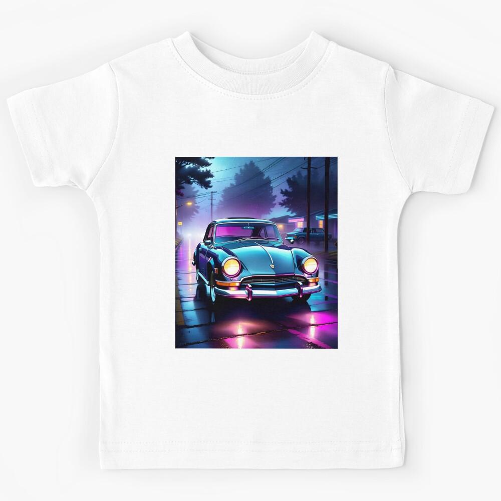 Vintage Classic Vaporwave Car Kids T-Shirt 130