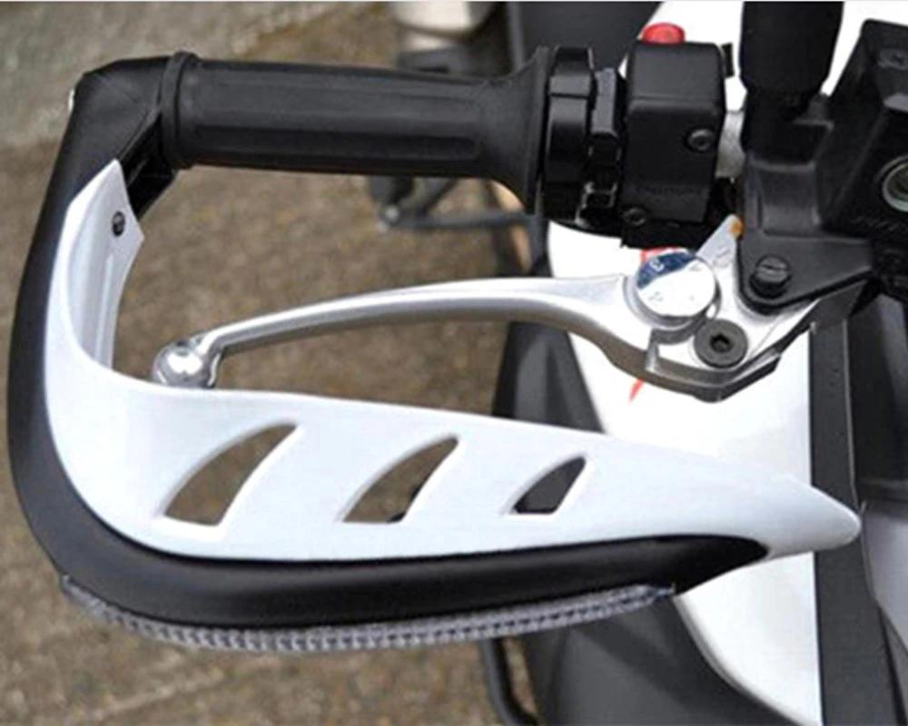 LED Flashing Motorcycle Hand Guards - Waterproof Turn Signal Covers for Street Bikes & Dirt Bikes, Durable ABS Material