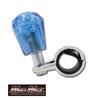 MADMAX Diamond Cut Foam Handle Fits Handlebars Spinner, Blue, 27-33mm