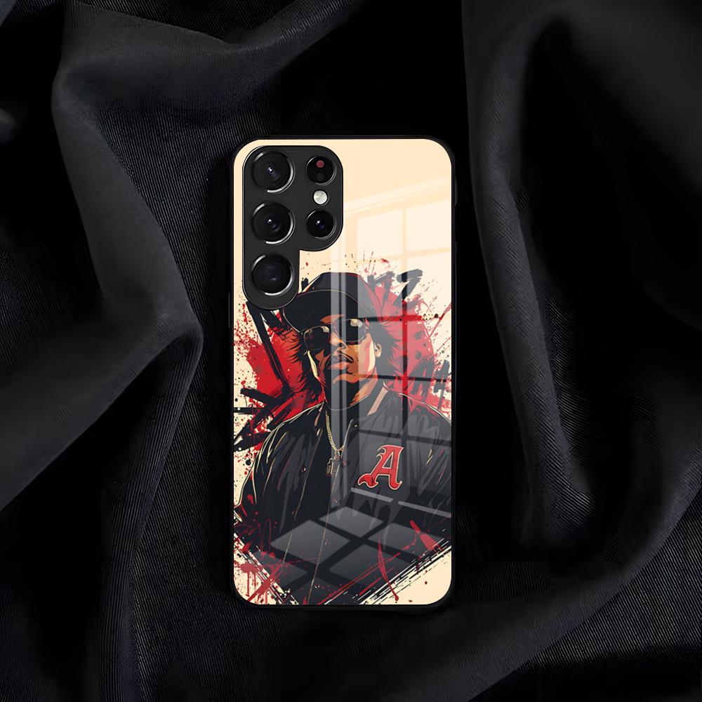 Rapper E-Eazy-E Phone Case For Samsung S26 S25 Edge S24 S23 S22 S21 S20 Ultra Plus FE Glass Cover