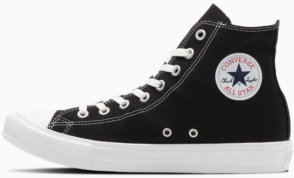 CONVERSE ALL STAR LIGHT HI Sneakers Black/White 27.0 cm Lightweight Model