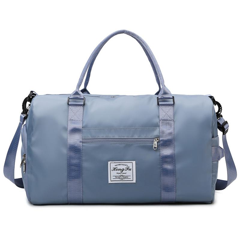 Large-capacity travel bag Women's portable multi-functional fitness bag Swimming bag Yoga bag Travel bag Lightweight and waterproof