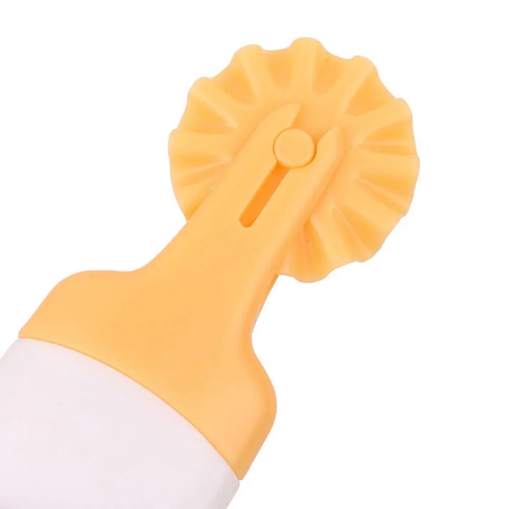 3SET Baking Tools Pizza Knife Pie Crust Cutter 4-in-1 Fancy Roller Cutter Set Home Cake Lace Cutter Dough Jagged Edge Cutting