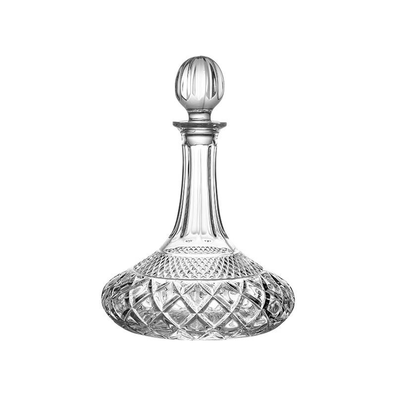 Diamond Pattern Wine Bottle Decanter