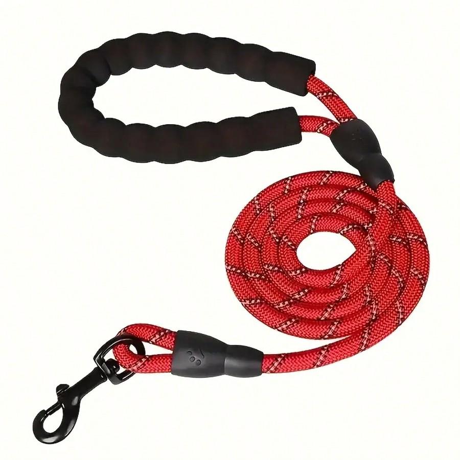 Pet Supplies, Pet Leash, Nylon Reflective Round Rope,Large and Medium-Sized Explosion-Proof Punching Dog Rope, Dog Walking Chain