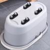 4pcs No Scratches Box Wheels Self Adhesive Wheel Pulley Universal Furniture Caster Wheel