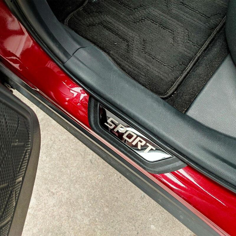 Akcesoria Samochodowe Do Toyota C-HR CHR Ochrona Progu Drzwi Listwa Pedału Dekoracja Zewnętrzna Naklejki Stylizacyjne Progu