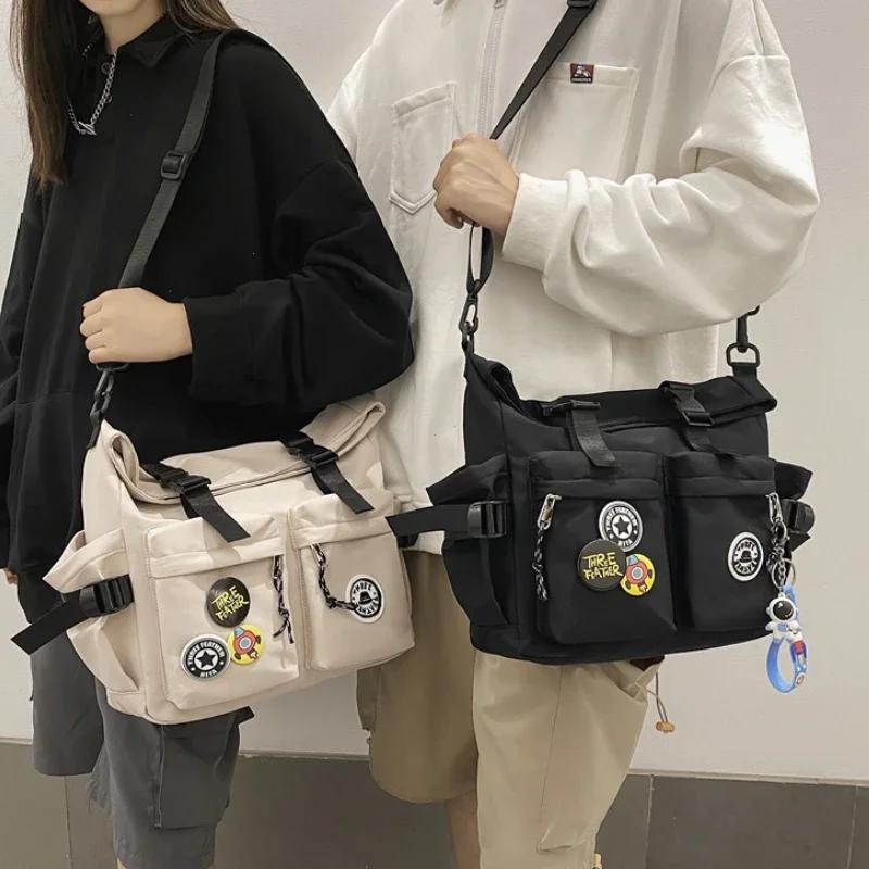 Zaini Harajuku Giapponesi per Ragazze Adolescenti Borsa a Tracolla Moda Casual Nuova Borsa a Spalla alla Moda Zaino da Studente Borse a Mano