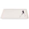 Rectangular Plate with Black Cat Hasami Studio Made In Japan J-kitchens Design, Ware, Sho,