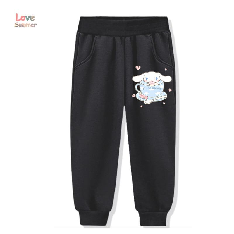 Cinnamoroll Dívka Roztomilé Ležérní Krátký Rukáv 2026 Léto Potisk Tričko Perfektní Dárek pro Děti ve Věku 4-14 Trendy pro Streetwear zpět do školy