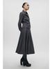 2024 Autumn/Winter Minimalist Suit Jacket & High Waist Midi Skirt Set
