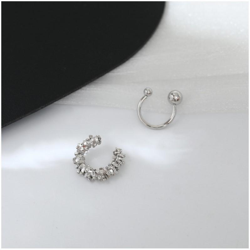 Small Two-Piece Set Without Ear Holes, Tea Cold Wind Ear Bone Clip Female