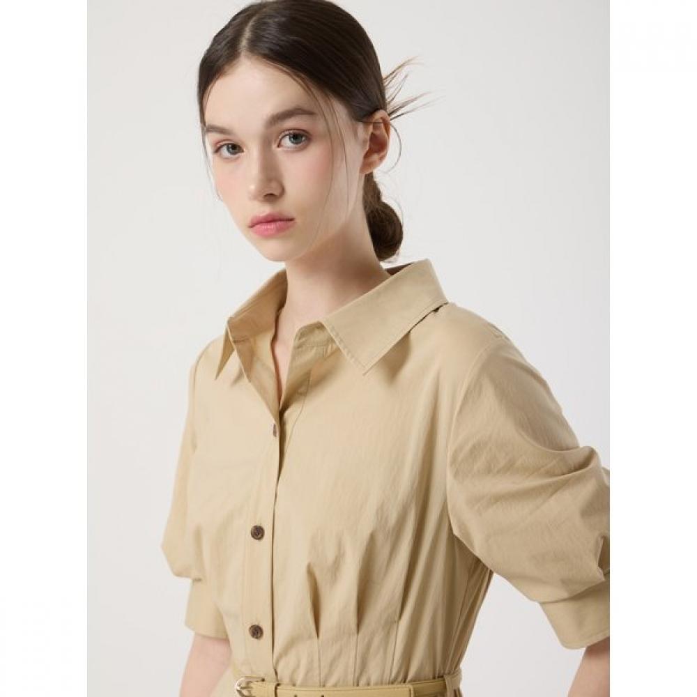 CC collect. Volume Pintuck Shirt Dress C252mse132