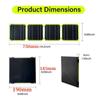 21W 40W Przenośny Składany Panel Solarny ETFE 5V 9V 12V USB Szybka Ładowarka Baterii do Telefonu Komórkowego Podróże Outdoor Camping Płyta PV