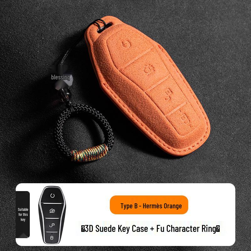 BYD Dolphin Key Cover for Han, Qin Plus DMI, Song L, Three-color Pro, Yuan, Tang, Seagull, Destroyer 05, Seal 06.