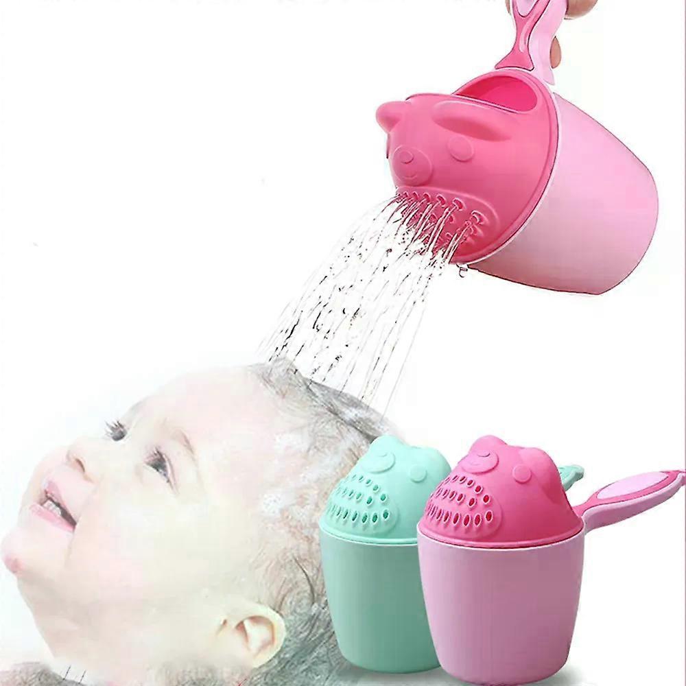 Cute Cartoon Baby Bath Hat, Baby Shampoo Cup, Children's Bath Accessories, Baby Shower Spoon, Children's Shampoo Cup, Children's Bath Tools