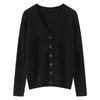 Women's 100% Pure Cashmere V-Neck Cardigan - New Fashion, Casual Knit Sweater Coat