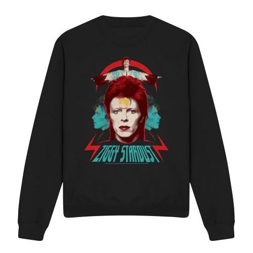 David Bowie Unisex mikina pro dospělé Ziggy Heads
