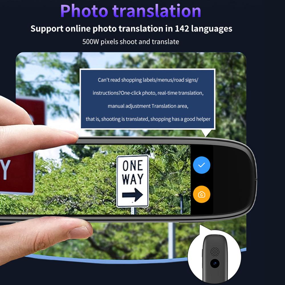 Dictionary Translation Pen Scan Reader Device Text Scanning Reading Translator WiFi/BT Connection Online Photo Translate