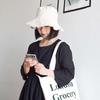 Foldable Raw Edge Fisherman Hat Sunshade Sun Protection Basin Cap Thin Bucket Hats  Women