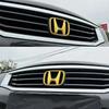 ABS Car Front Rear Badge Sticker for Honda City XR-V Envix CR-V STEPWGN Civic Accord ODYSSEY VEZEL Fit Auto Hood Grille Emblem
