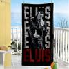 Elvis Presley Strandtuch für Strandreisen Tragbar Bedrucktes Strandtuch Outdoor-Accessoire Geburtstags-/Weihnachtsgeschenk