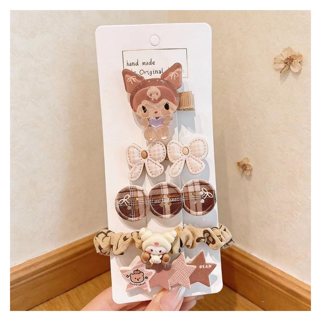 Children'S Hairpin Bag Cloth, Duck Bill Clip Cloth, Bow Root, Princess Hairpin, Cute Little Flower Girl Hair Accessories