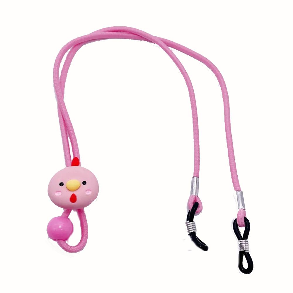 1/6pcs Cartoon Animal Glasses Strap Sports Eyeglasses Strap Holder For Women Men  Adjustable Cute Sunglasses Strap Glasses Strin