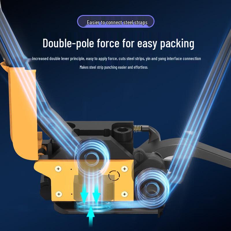 Kalei Manual Sealless Steel Strapping Tool CN plug (adapter included)