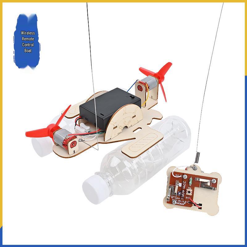 DIY Wind-Powered Remote Control Boat for School Science Experiments
