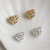 14K Gold-Filled Zirkonia Herz-Abstandsperle Hexagramm Kristall Halskette DIY Material