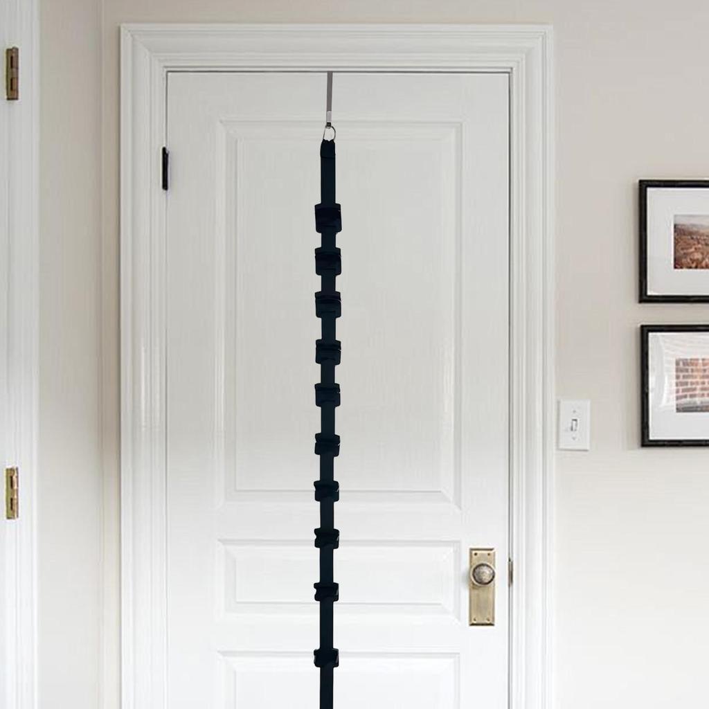 Hat Holder For Closet Retractable With 10 Hooks Baseball Hat Storage Rack Wall Organizer For Organization Bedroom Living Room