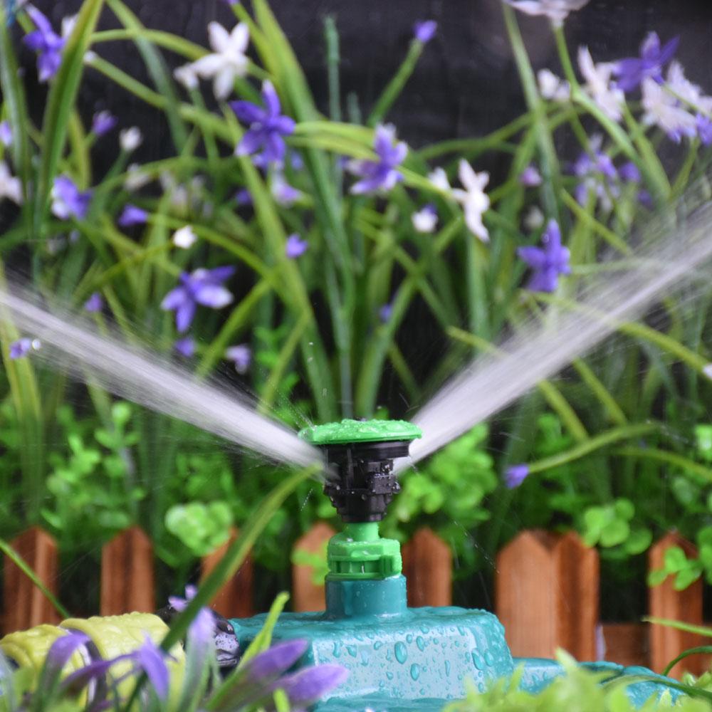 1/2" Male Thread Automatic Rotating Jet Sprinklers Nozzles For Garden Irrigation Lawn Greenhouse Farm