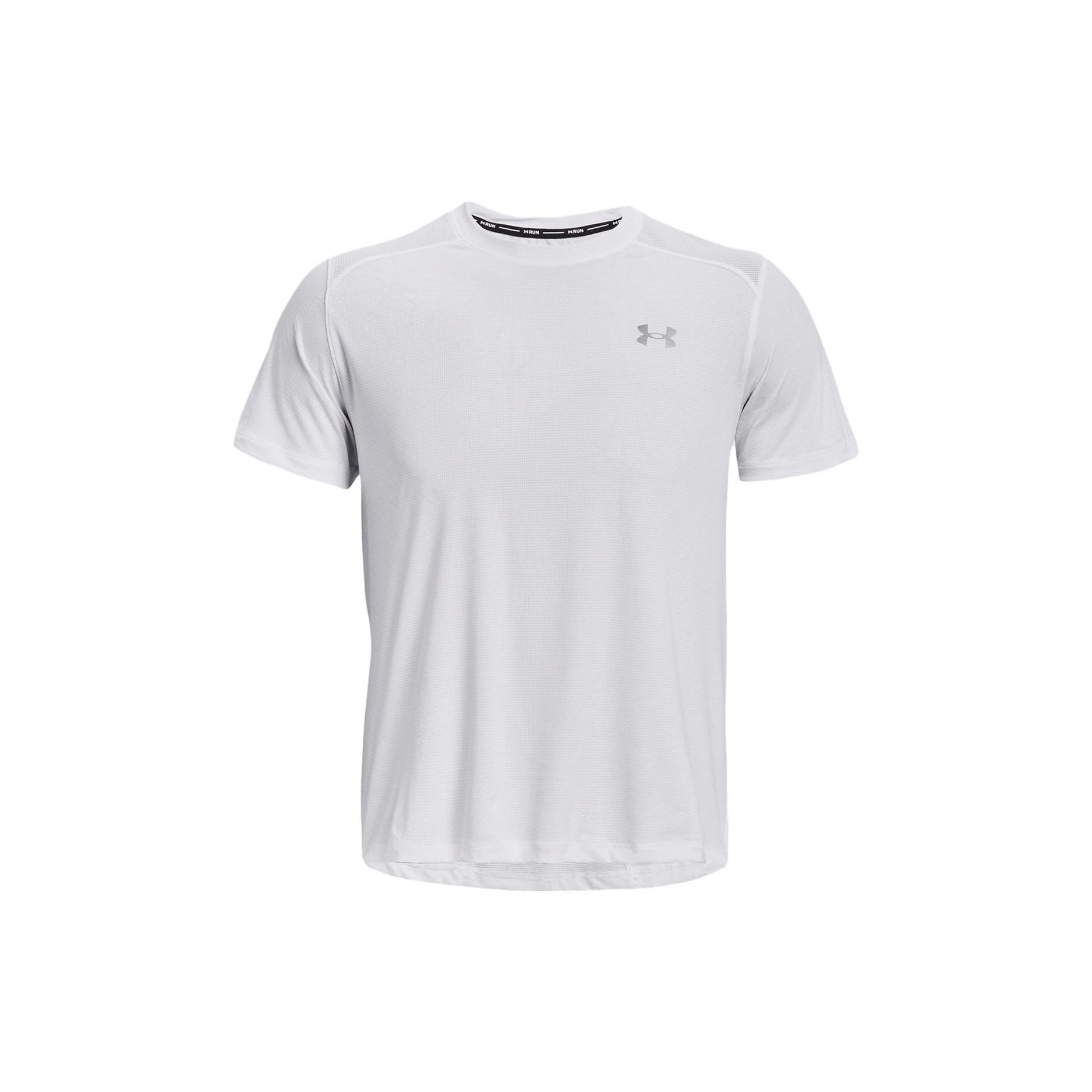 Under Armour CoolSwitch Run Short Sleeve T-shirt  White  Men s 1371129-100 XXL