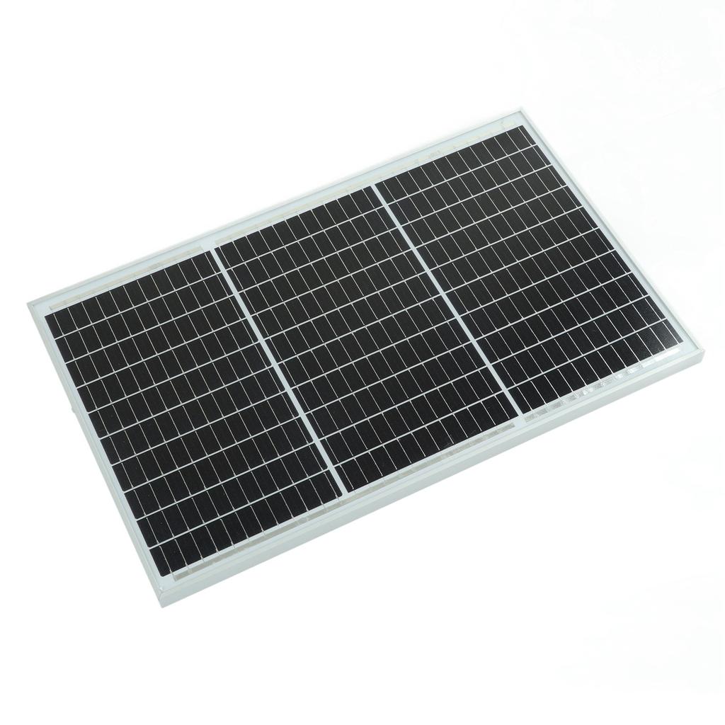 Monocrystalline Solar Panel 40W 18V High Conversion Efficiency Waterproof Universal for Car Boat Tra